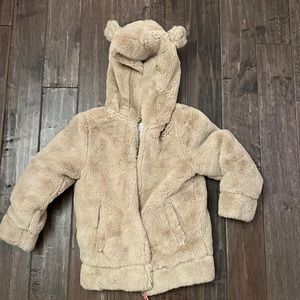 Girls Boden teddy bear jacket